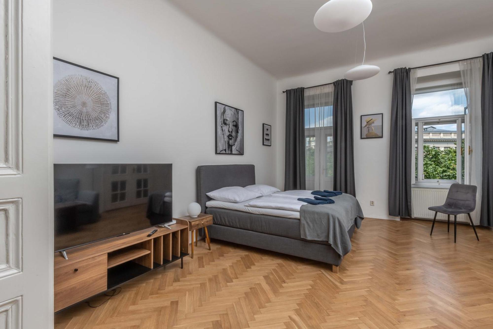 Centrally Located 3Bd Home Near National Museum Prag Exterior foto