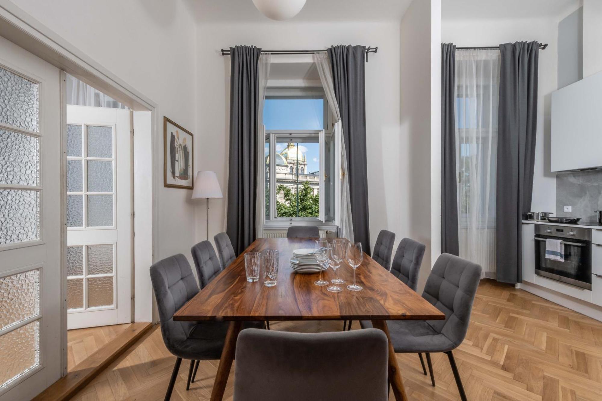 Centrally Located 3Bd Home Near National Museum Prag Exterior foto